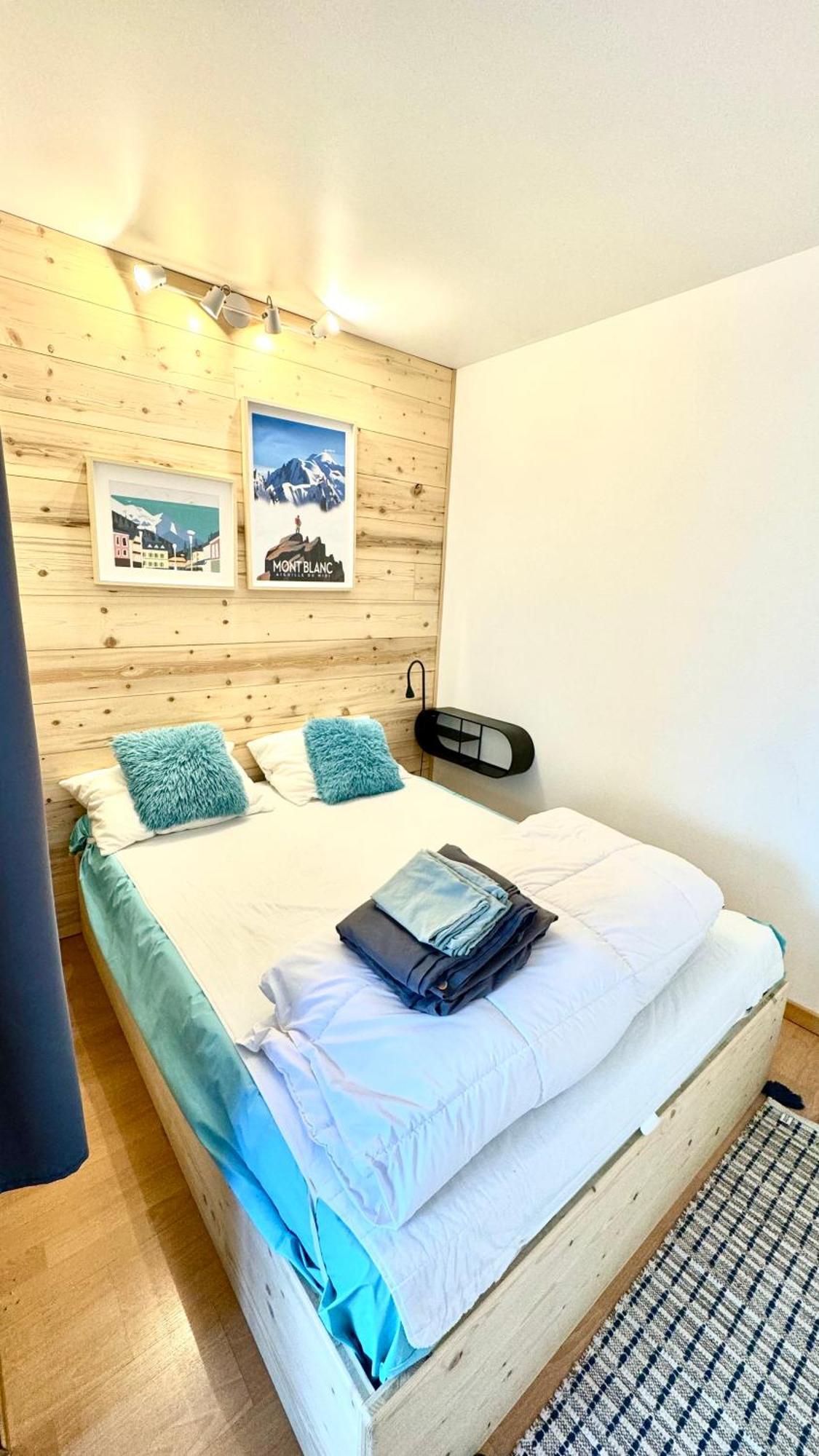 Apartement Vue Montage Magnifique 2Ch 5Mn Piste 3 Les Houches Esterno foto
