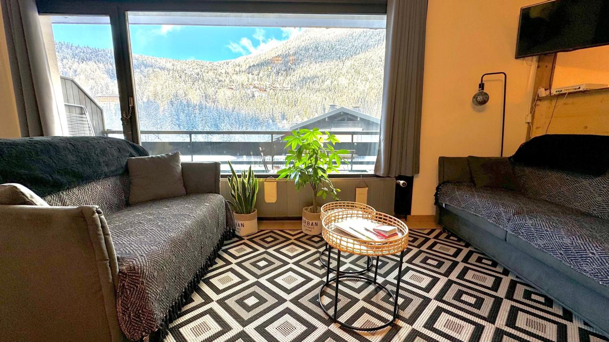 Apartement Vue Montage Magnifique 2Ch 5Mn Piste 3 Les Houches Esterno foto